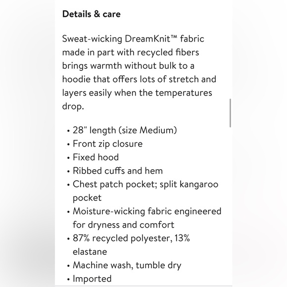 Vuori Coronado Green Zip-Up Hoodie
Mens XL NWT - Picture 7 of 7